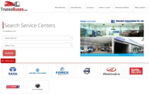 Truck service centre