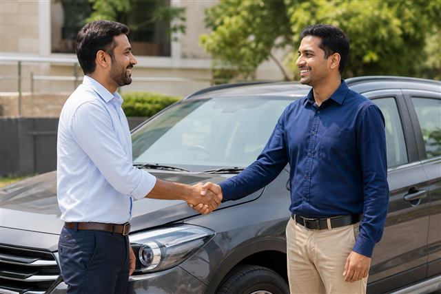 Buyer and seller preferring a vehicle with a clean challan record