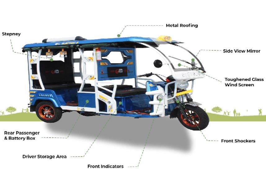 ELE 1000i E Rickshaw