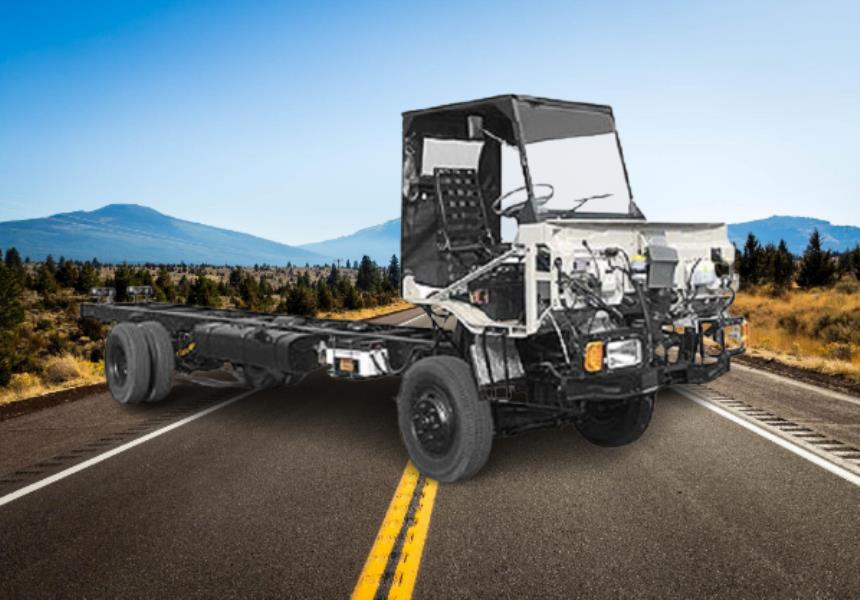 Tata LP 407 CNG Bus Chassis