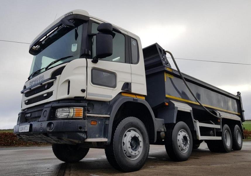 Scania P410 8x4 Trucks
