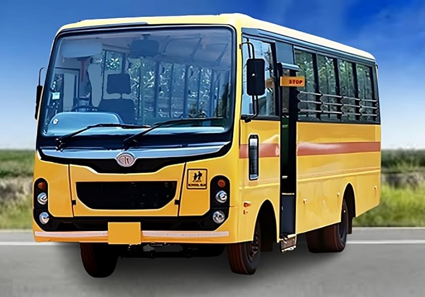 Tata Cityride School LP 412/36 CX CNG: 29 Seater