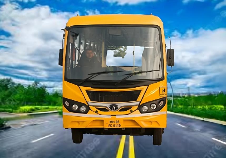 Tata Cityride School LP 412/36 CX CNG: 41 Seater