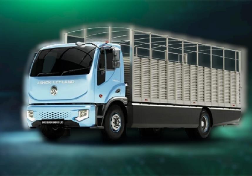 Ashok Leyland Boss 1219 EV Truck photo 1