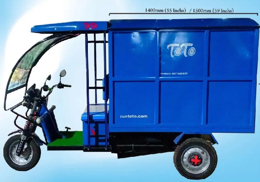 Run Toto E Cargo 450/750 3 Wheeler