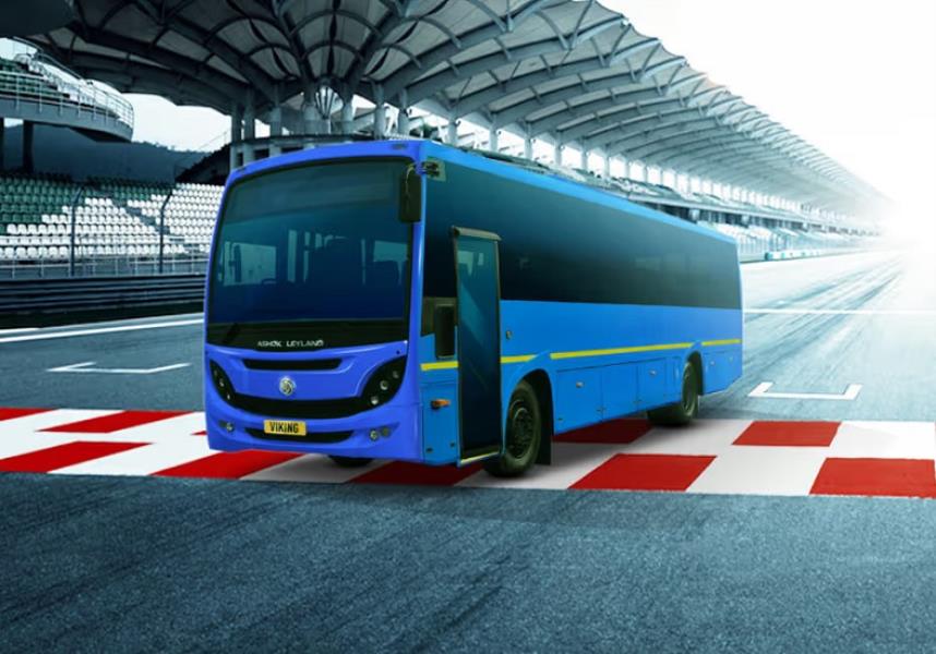 Ashok Leyland Viking CNG Bus photo 1