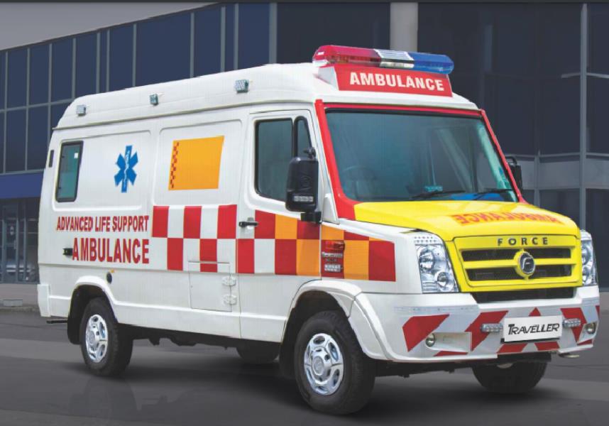 Force Traveller Ambulance 3350