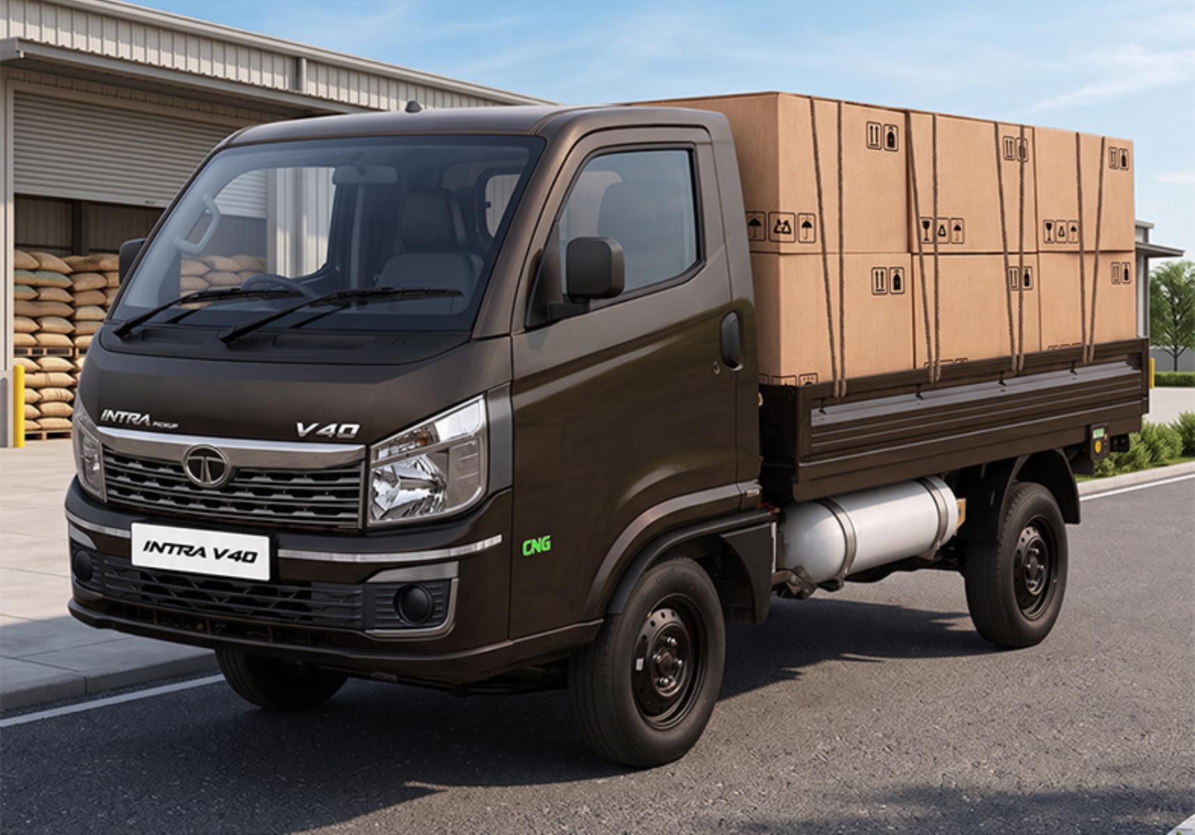 Tata Intra V40 Bi-Fuel CNG+Petrol LX Pickup photo 1