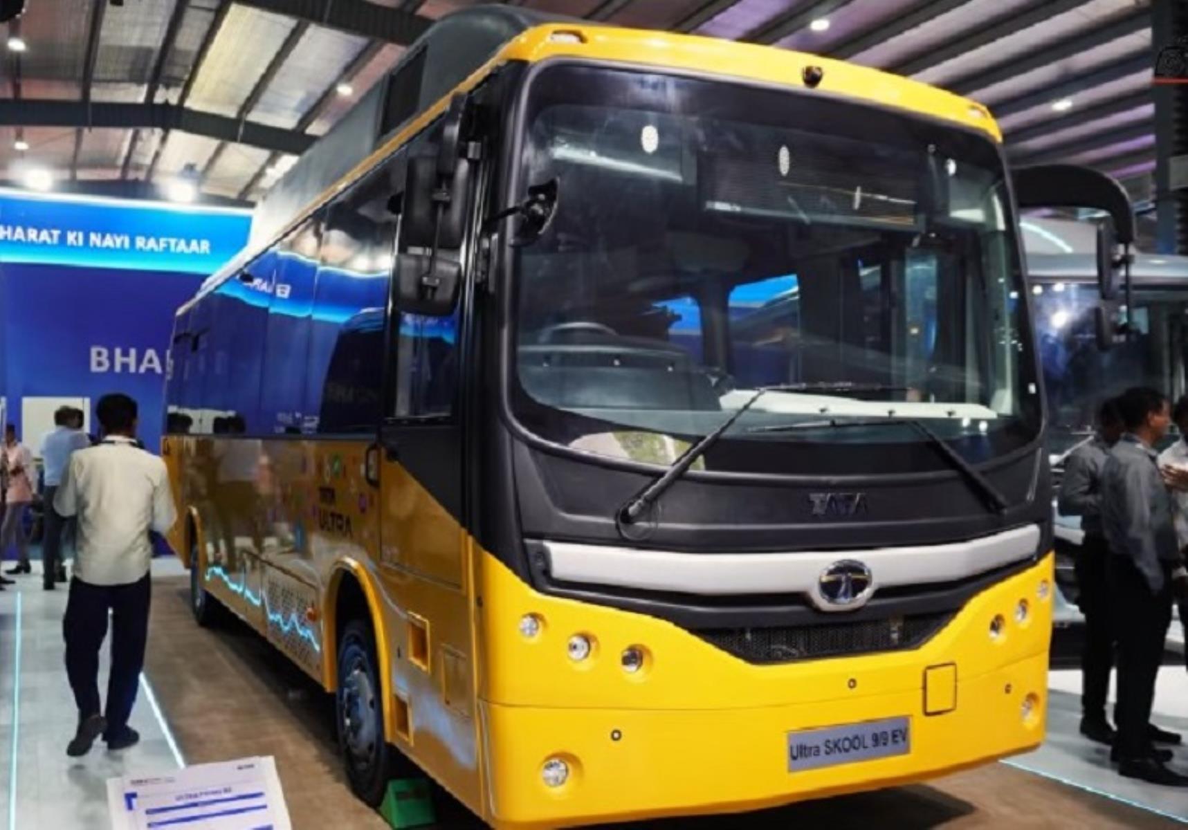 Tata Ultra Skool 9/9 EV Bus photo 1