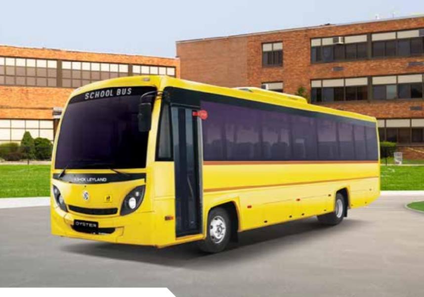 Ashok Leyland Oyster School 4200: 52 Seater