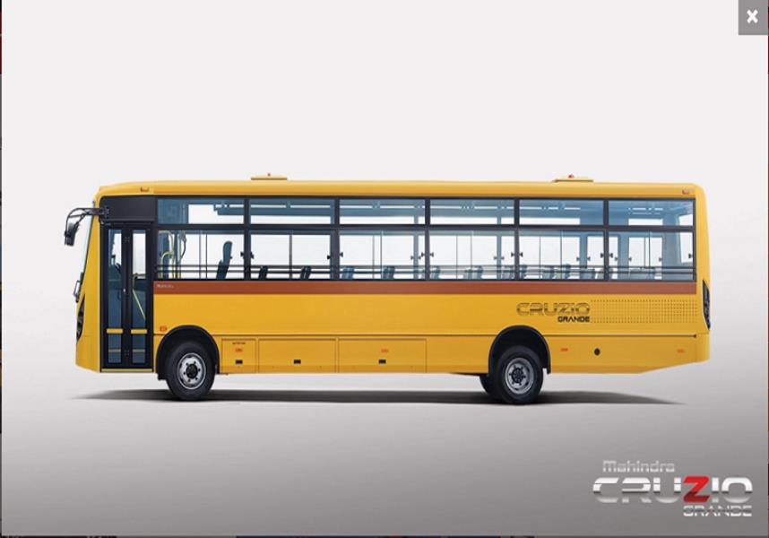 Mahindra Cruzio Grande School 5360: 62 / 72 Seater Buses