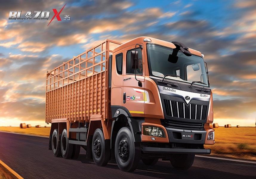 Mahindra Blazo X 35 Lift Axle Trucks