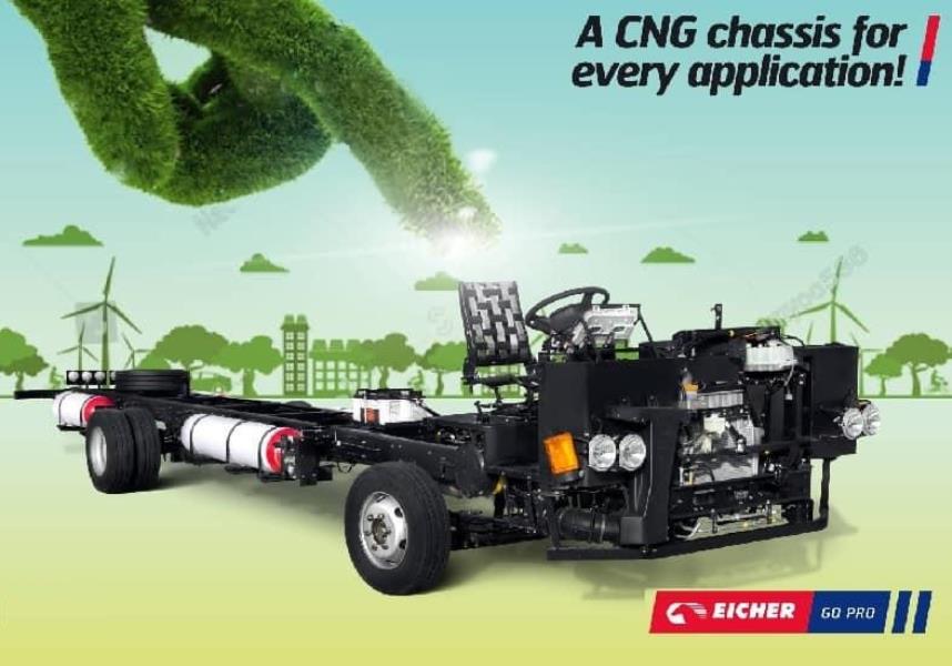 Eicher Pro 3010 L CNG Bus Chassis
