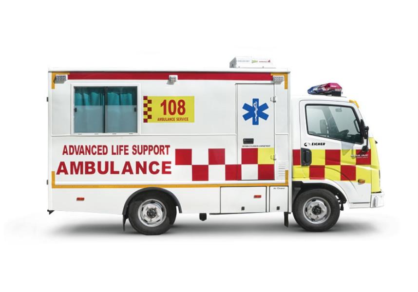 Eicher Skyline Ambulance B Type