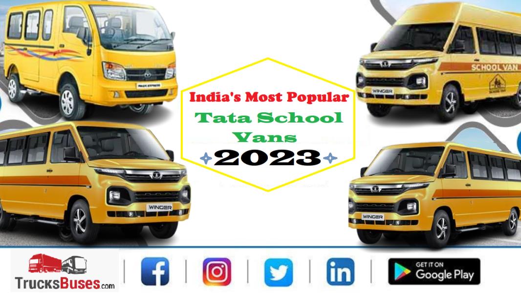 Most Popular Tata School Vans