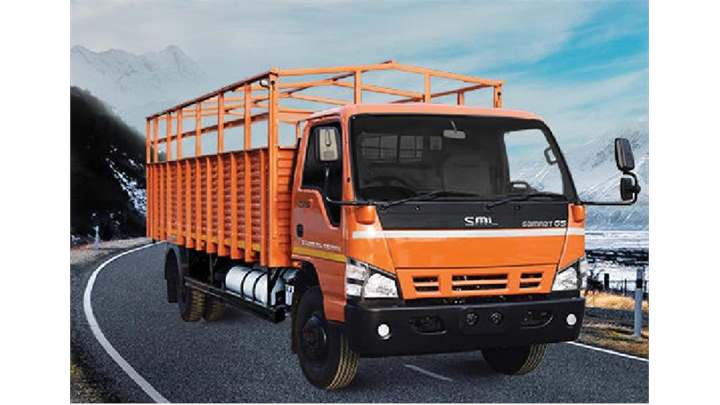 SML Isuzu Samrat CNG Trucks