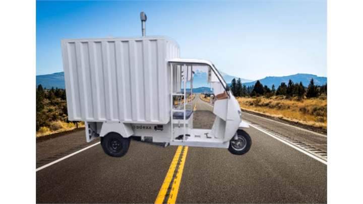 SN Solar Electric Loader 1T 3 Wheelers