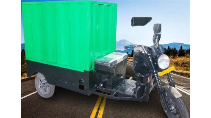 SN Solar Electric Loader 300 Kg 3 Wheelers