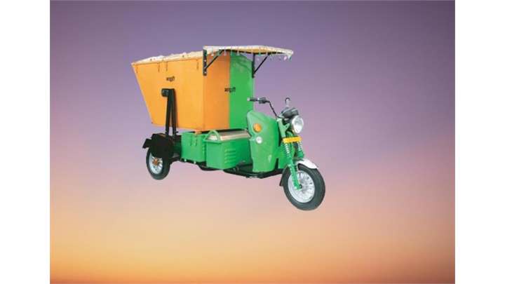 Mayuri Dustbin Cart EV Auto 3 Wheeler