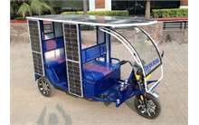 Sun Run Solar Power E Rickshaw