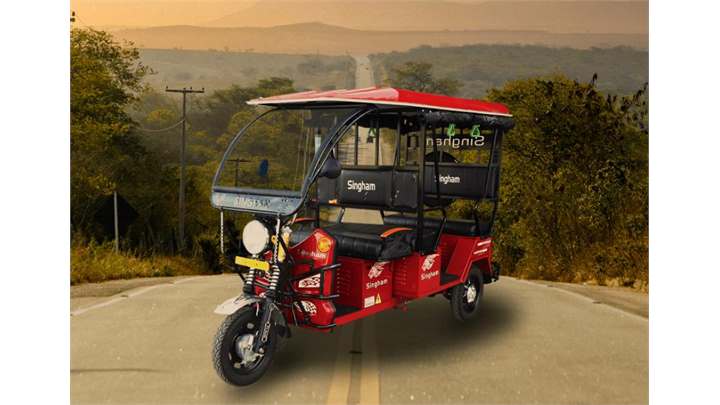Singham Deluxe E Rickshaw 3 Wheelers