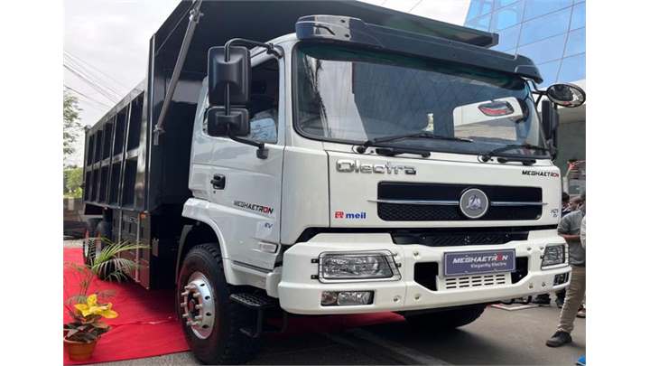 Olectra 6x4 Electric Tipper Trucks