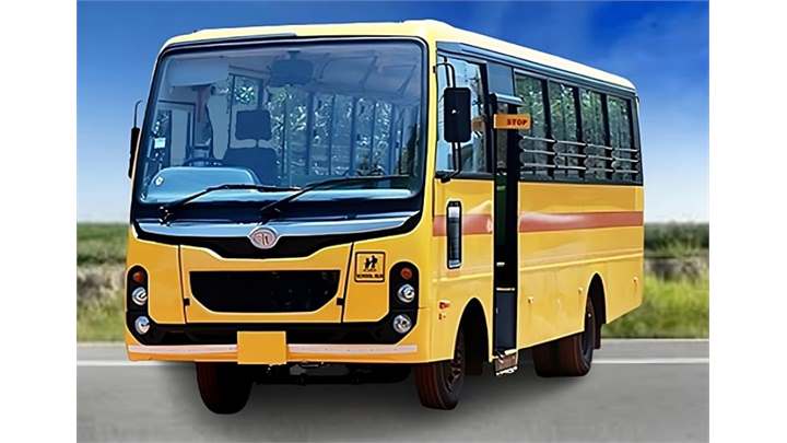 Tata Cityride School LP 412/36 CX CNG: 29 Seater Buses