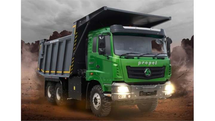 Propel EV Dumper Trucks