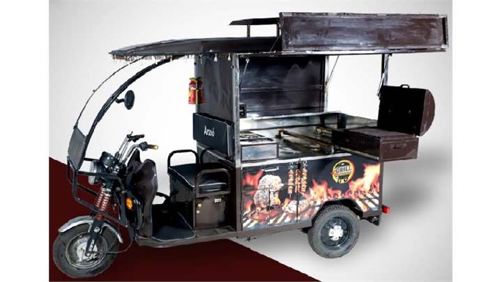 Arzoo E-Food Cart 3 Wheeler