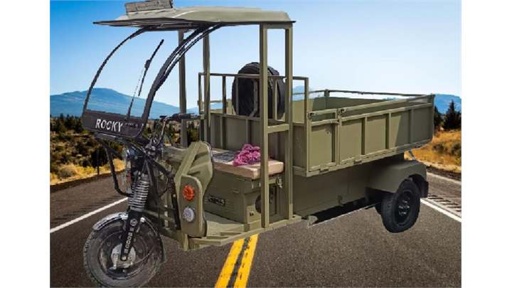Rayon Engineers Rocky Cargo 3 Wheeler