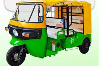 Shigan EV Green Rick Super Passenger 3 Wheeler