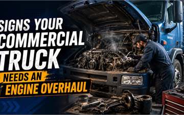Signs Your Commercial Truck Needs An Engine Overhaul