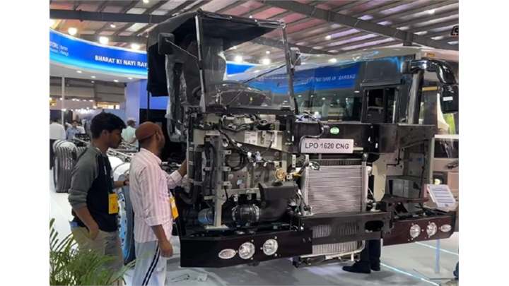 Tata LPO 1620 CNG Bus