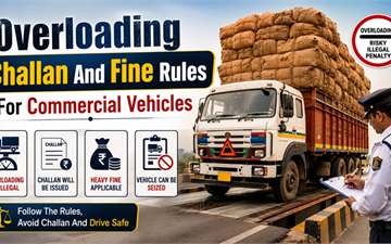 Overloading Challan And Fine Rules For Commercial Vehicles