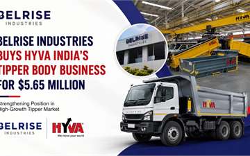 Belrise Industries Buys Hyva India's Tipper Body Business for $5.65 Million