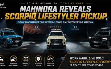 Mahindra Reveals Scorpio Lifestyler Pickup