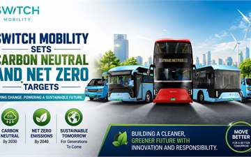 SWITCH Mobility Sets Carbon Neutral and Net Zero Targets