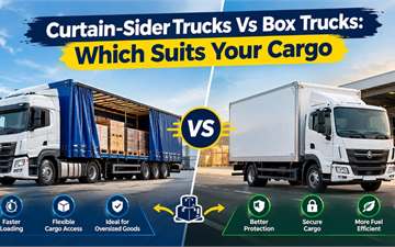 Curtain-Sider Trucks Vs Box Trucks: Which Suits Your Cargo