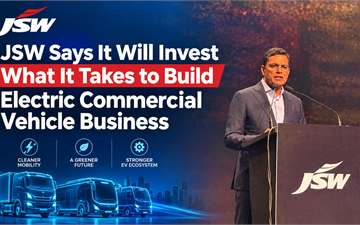 JSW Says It Will Invest What It Takes to Build Electric Commercial Vehicle Business