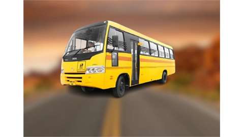 Tata LP 909 CNG : Starbus Skool 40 / 50 Seater Buses
