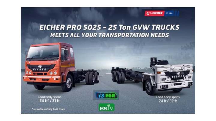 Eicher Pro 5025 Truck
